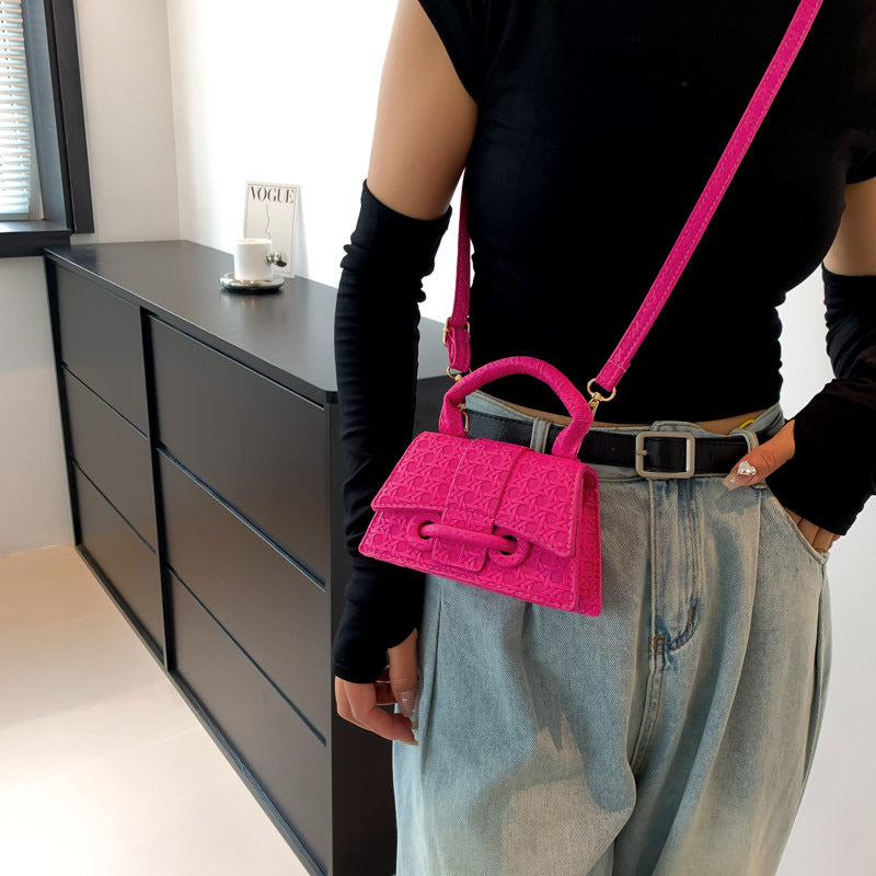 Damen elegante Umhängetasche mit kunstvollem geflochtenem Design Nord Taschen
