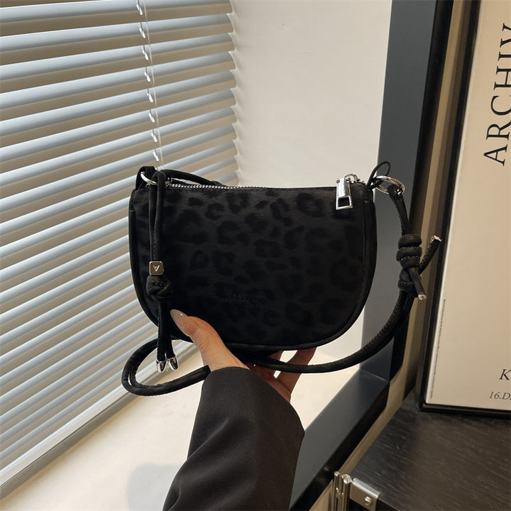 Damen modische Umhängetasche im eleganten Leopardenstil Nord Taschen