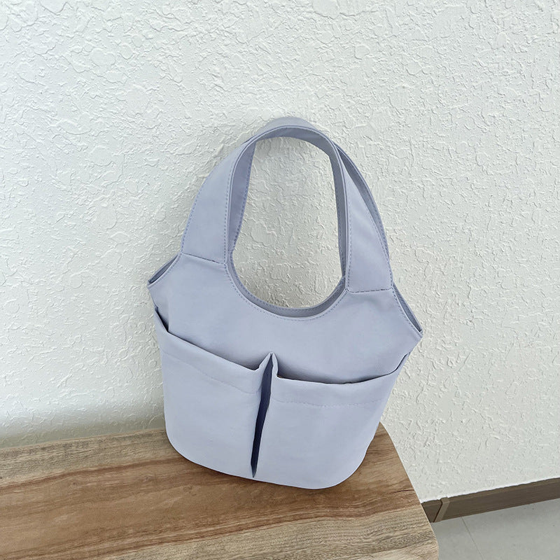 Damen Einkaufstasche mit stylischen Seitentaschen Nord Taschen