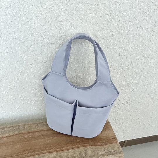 Damen Einkaufstasche mit stylischen Seitentaschen Nord Taschen