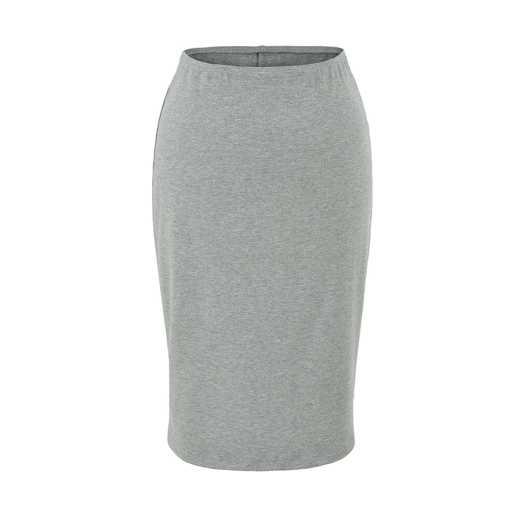 Damen Figurnaher Midirock aus Feinstrick mit elastischem Bund Nord Taschen