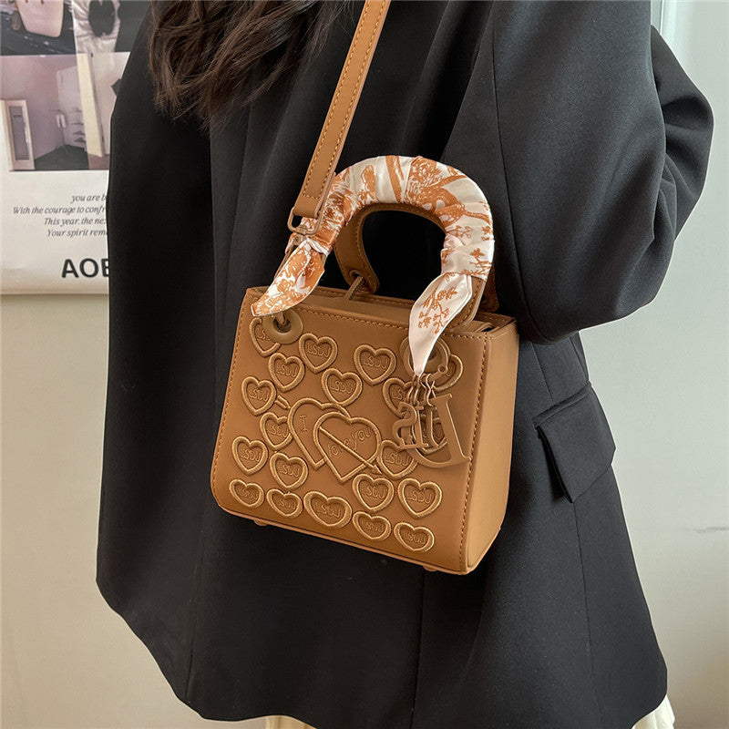 Damen Designer-Handtasche mit modischem Schalgriff Nord Taschen