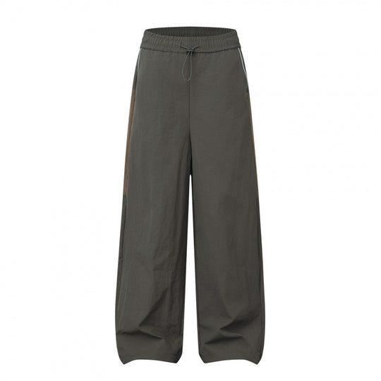 Damen Weite Cargo‑Style Hose mit elastischem Bund, Tunnelzug und seitlichen Einsatzdetails Nord Taschen