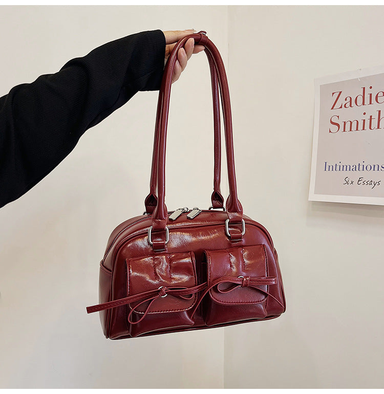 Damen Handtasche mit stilvollen Außentaschen Nord Taschen