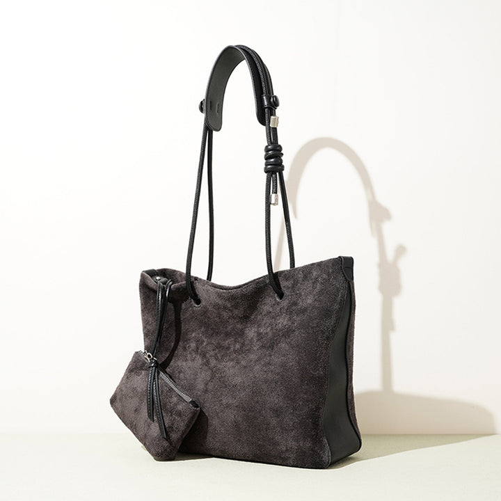 Damen elegante Tragetasche mit abnehmbarem Beutel Nord Taschen