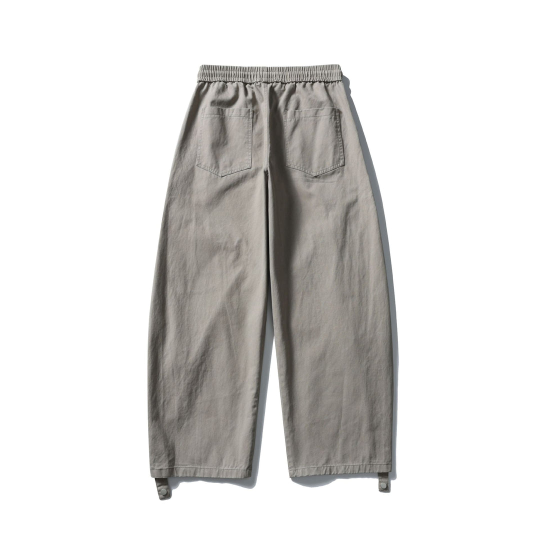 Damen Weite Cargo‑Hose mit elastischem Tunnelzugbund, aufgesetzten Pattentaschen und verstellbaren Beinriemen Nord Taschen