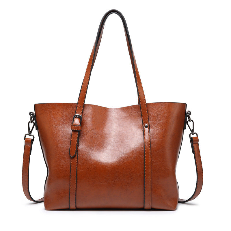 Damen Shopper-Tasche mit eleganten Griffen und praktischen Innenfächern Nord Taschen