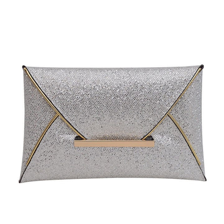 Damen Glamouröse Clutch-Tasche mit funkelndem Strass und eleganten Metallelementen Nord Taschen