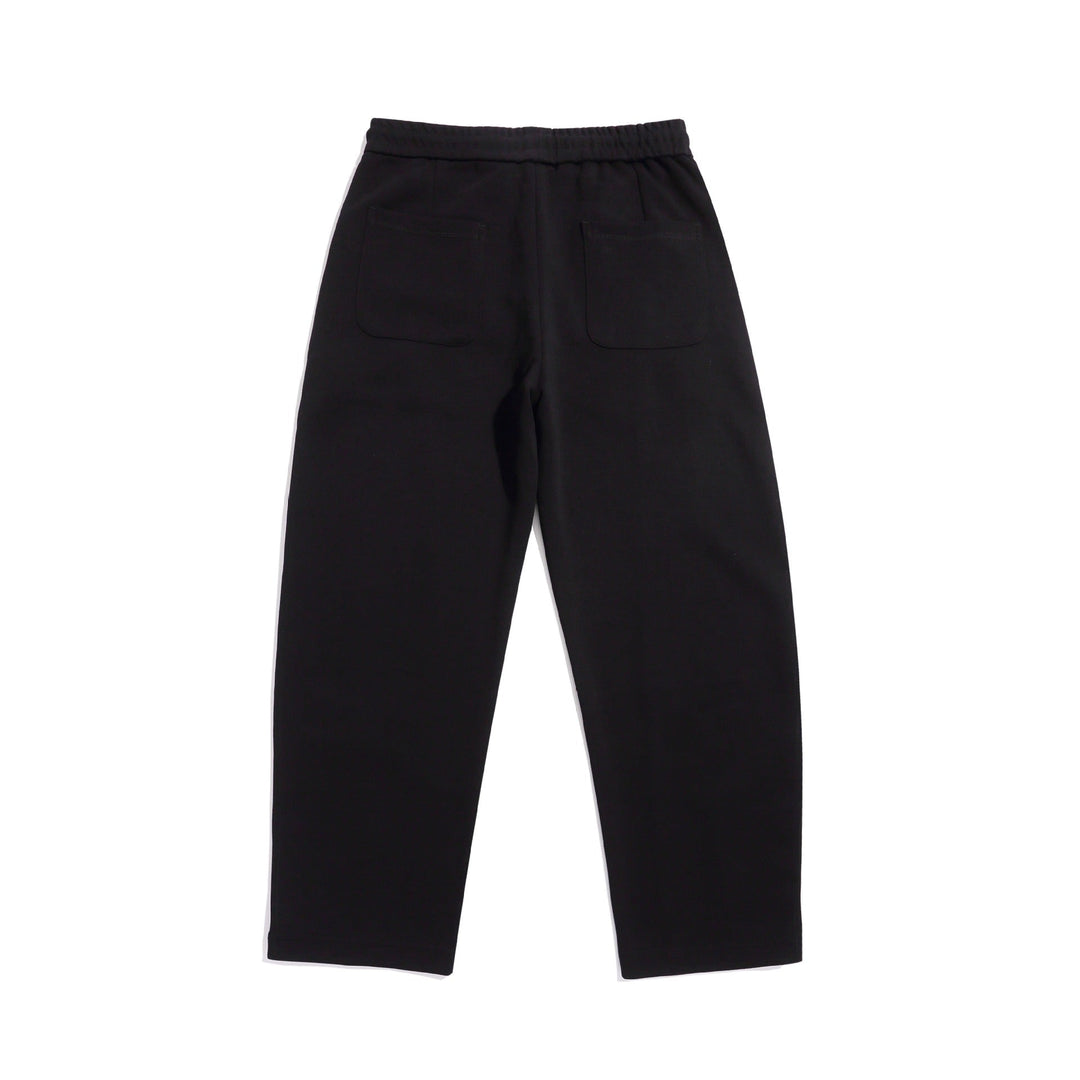 Damen Cropped-Joggerhose mit Ziernähten, hohem Elastikbund und Eingrifftaschen Nord Taschen