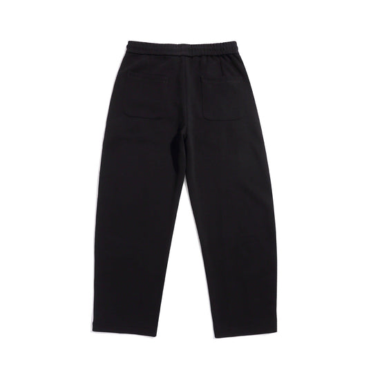 Damen Cropped-Joggerhose mit Ziernähten, hohem Elastikbund und Eingrifftaschen Nord Taschen