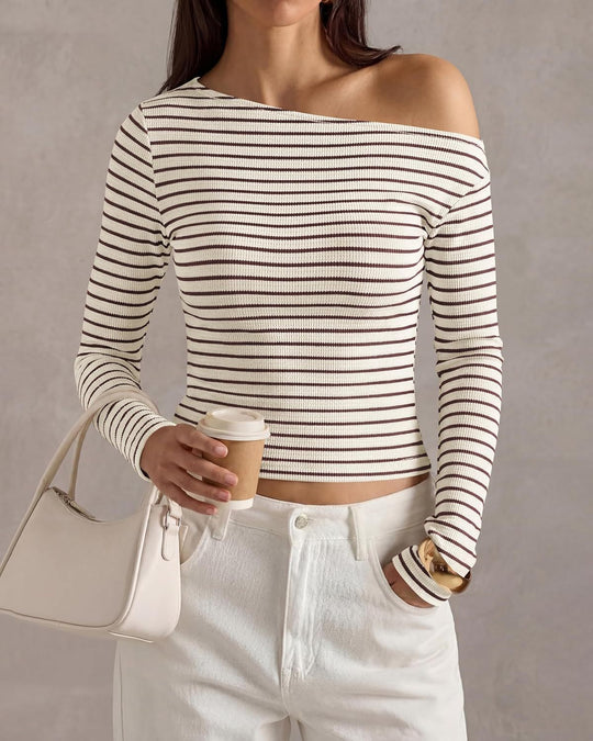 Damen Langarm Shirt Nord Taschen