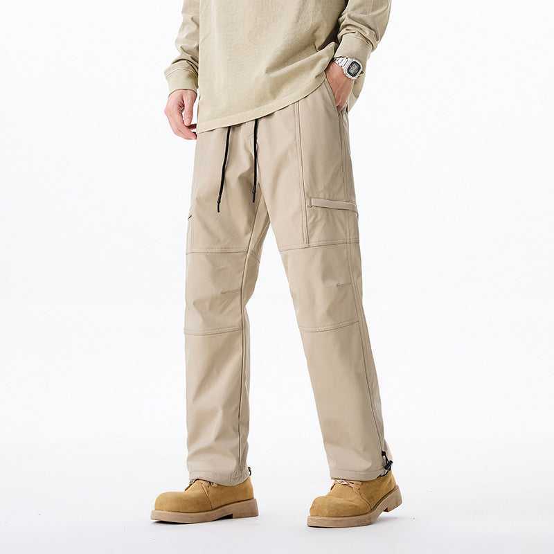 Herren Technische Utility-Cargohose mit verstärkten Kniepaneelen und verstellbarem Saum Nord Taschen