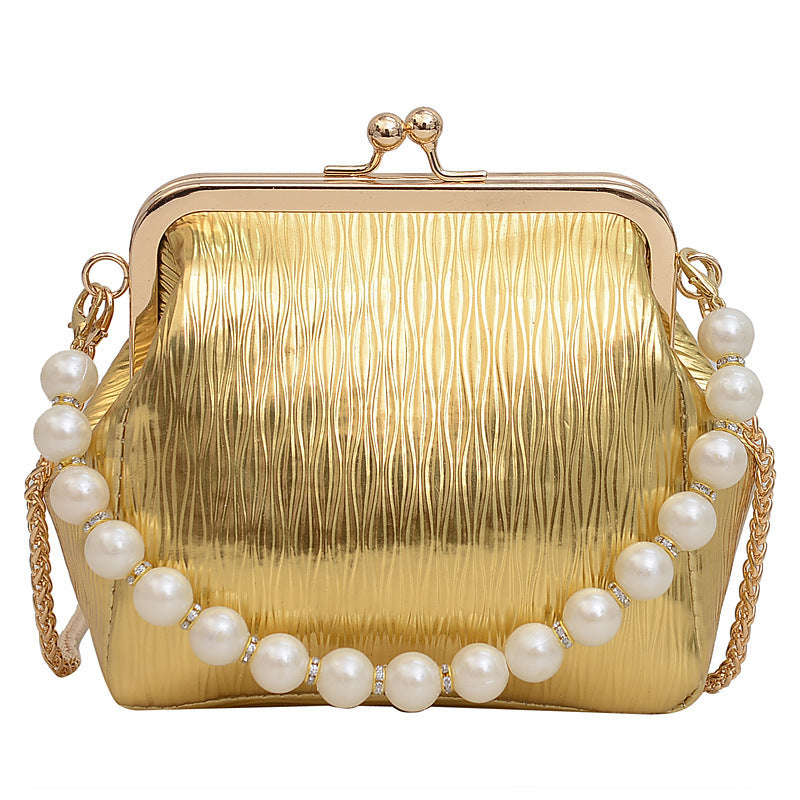Damen elegante Handtasche mit Perlenakzenten Nord Taschen