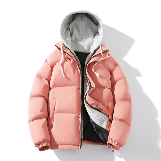 Herren Gepolsterte Steppjacke mit integriertem Kapuzen-Layer und windabweisender Außenlage Nord Taschen