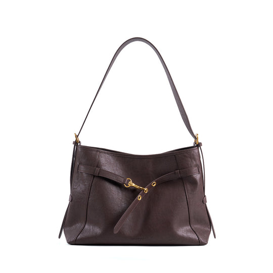Damen elegante Handtasche mit strukturiertem Design und verstellbarem Schulterriemen Nord Taschen