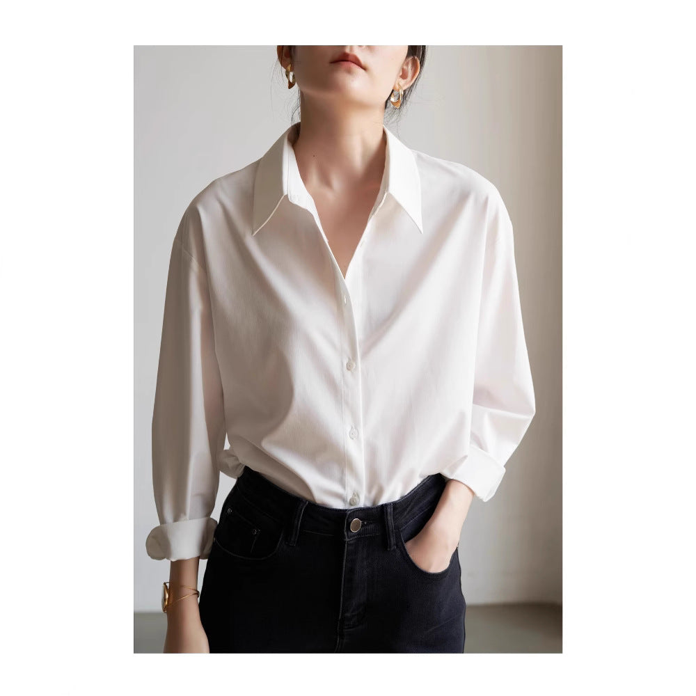 Damen Schicke und lässige Bluse mit oversized Schnitt Nord Taschen