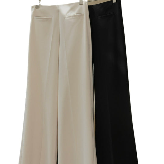 Damen Weite High‑Waist Palazzohose mit Bundfalten und fließender Tailoring‑Silhouette Nord Taschen