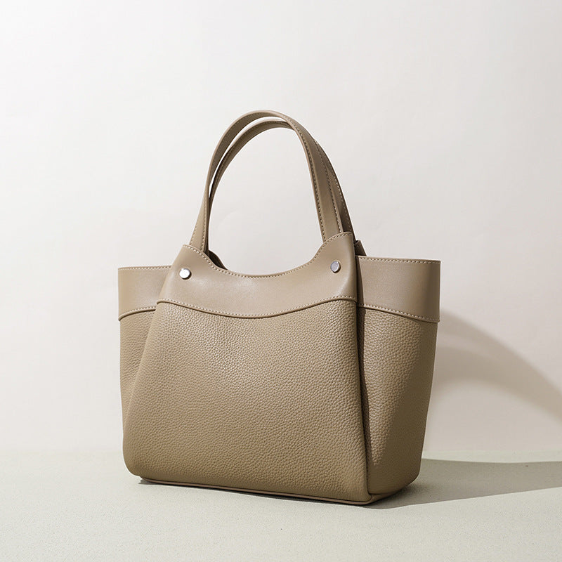 Damen elegante Tragetasche mit strukturiertem Design Nord Taschen