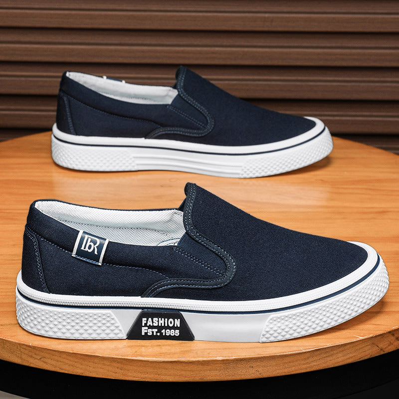 Damen bequeme Slip-On Sneakers aus atmungsaktivem Material