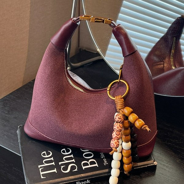 Damen Hobo Tasche mit einzigartigem Dekor Nord Taschen