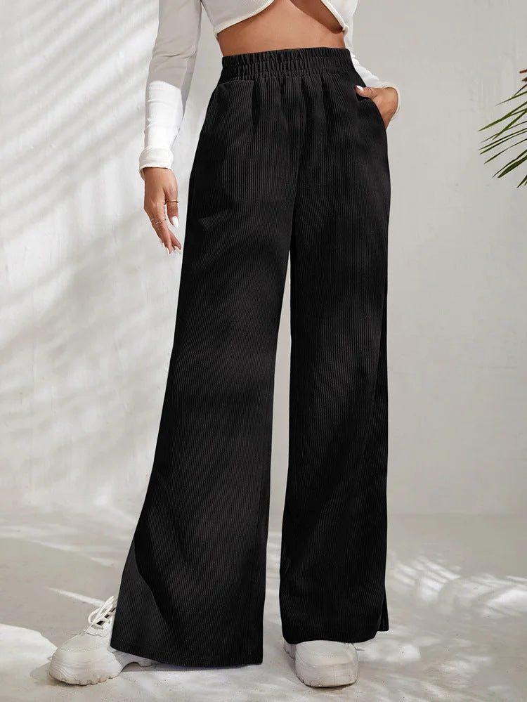 Damen Lässige und bequeme Cordhose Nord Taschen
