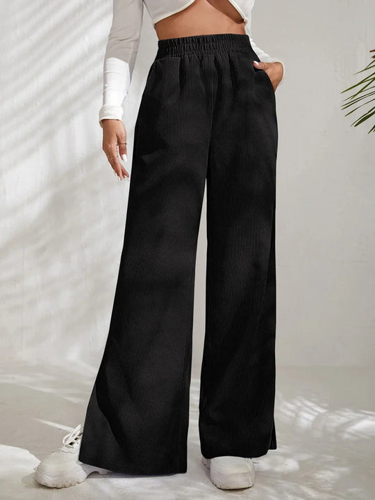 Damen Lässige und bequeme Cordhose Nord Taschen