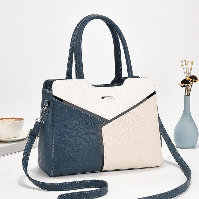 Damen elegante Handtasche mit geometrischen Akzenten Nord Taschen