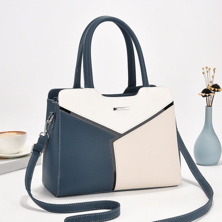 Damen elegante Handtasche mit geometrischen Akzenten Nord Taschen
