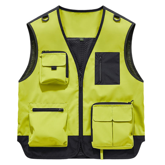 Herren Multifunktionale Arbeitsweste Nord Taschen