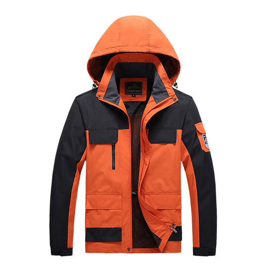Herren Funktionsjacke mit praktischer Kapuze Nord Taschen 1787797310