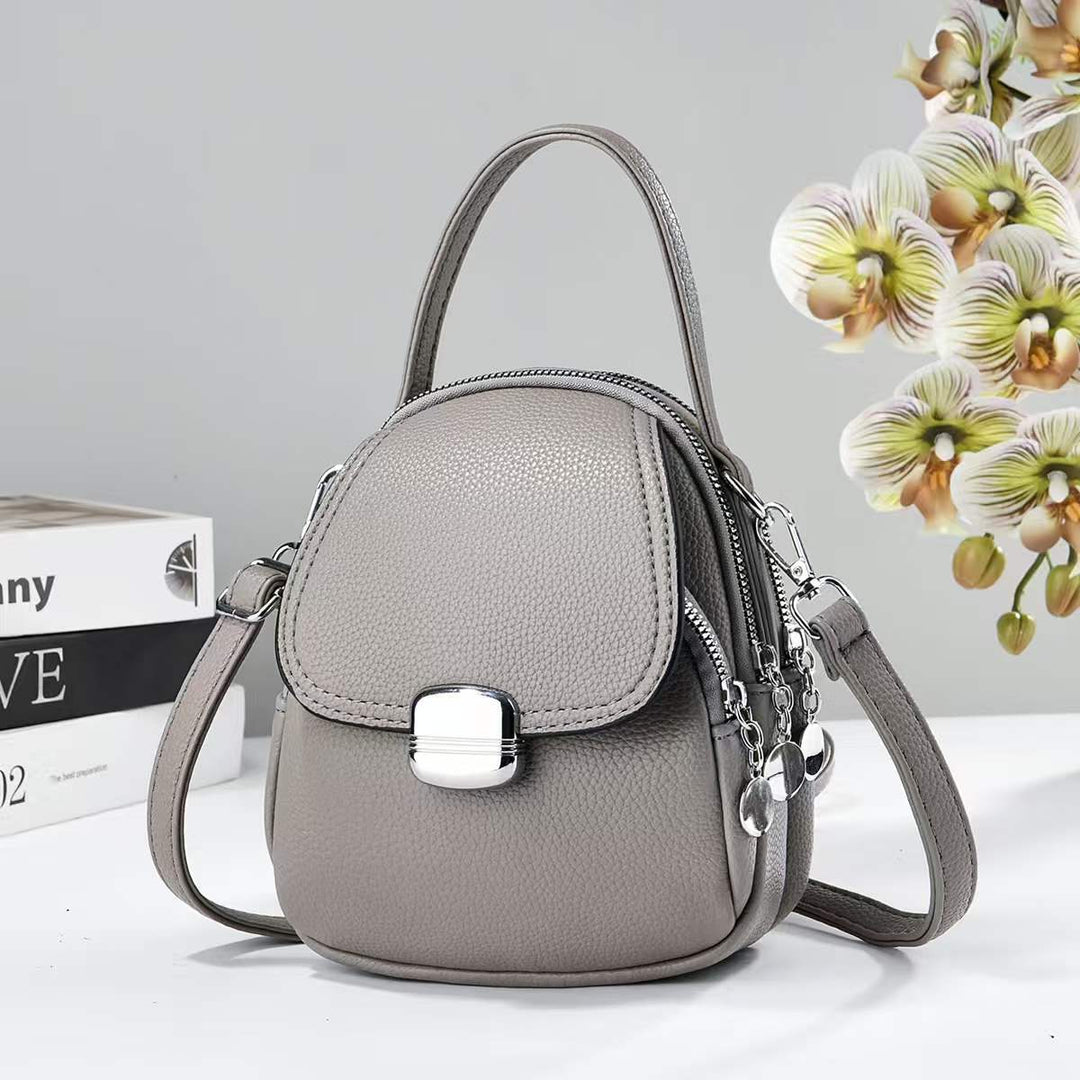 Damen Umhängetasche mit strukturiertem Design und praktischen Fächern Nord Taschen