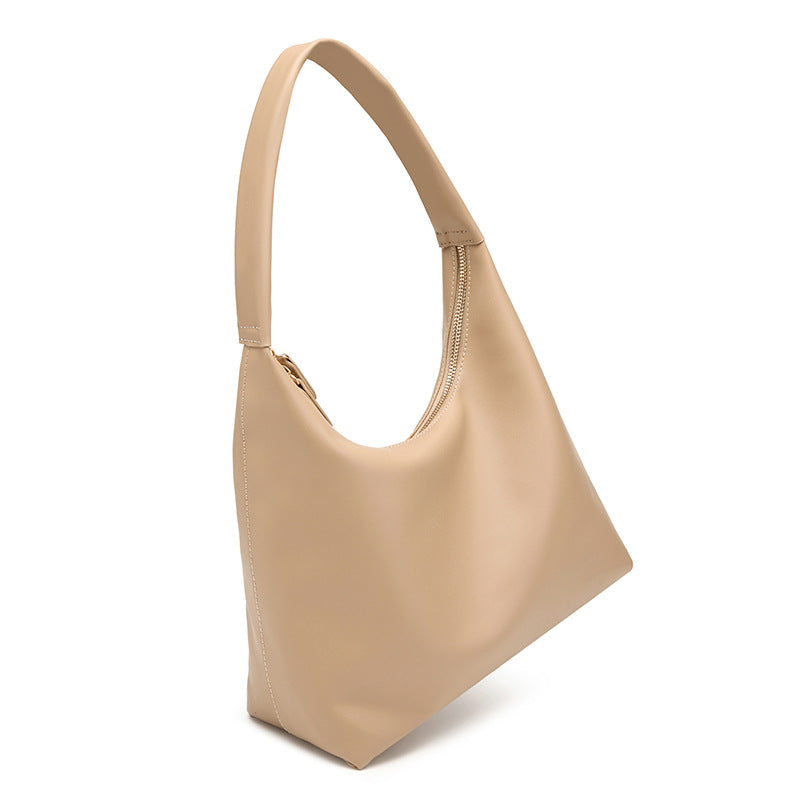 Damen Hobo-Tasche mit weichem, strukturiertem Kunstleder und praktischem Reißverschluss Nord Taschen