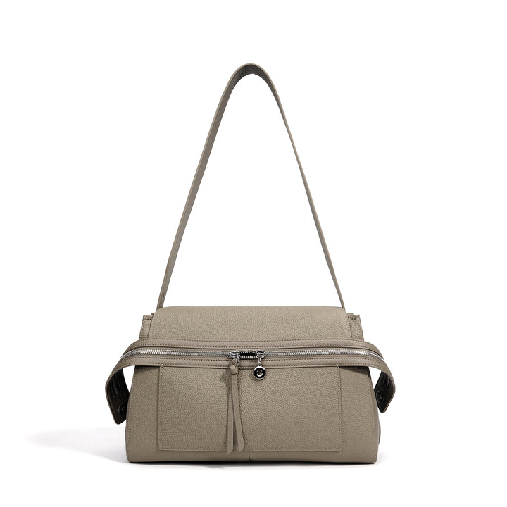 Damen modische Handtasche mit praktischer Reißverschlussöffnung Nord Taschen