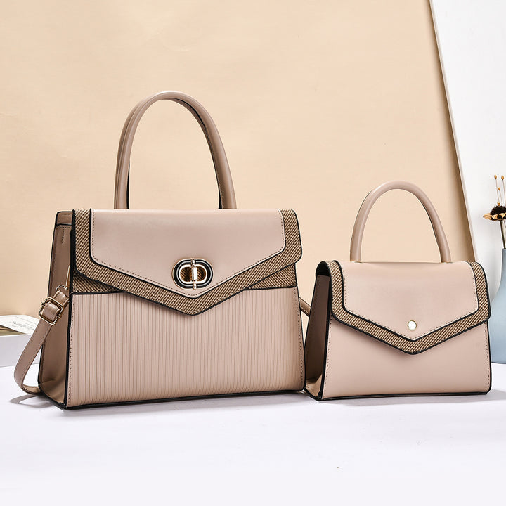 Damen elegantes Handtaschen-Set mit abnehmbarer Clutch Nord Taschen