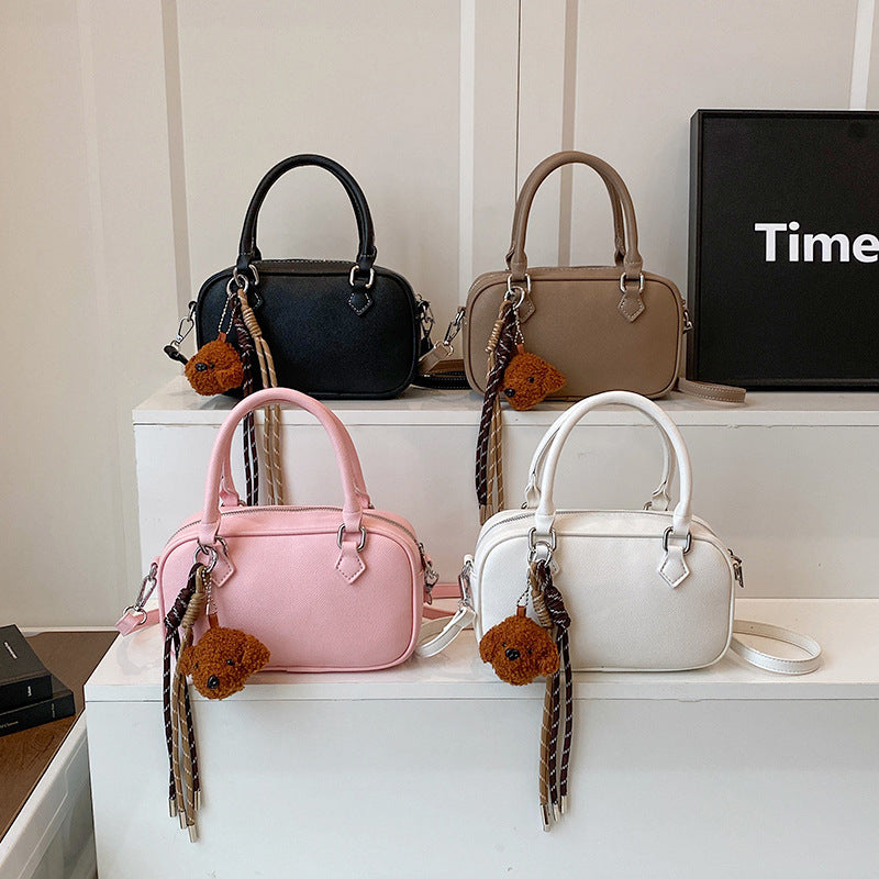 Damen elegante Handtasche mit abnehmbarem Anhänger Nord Taschen