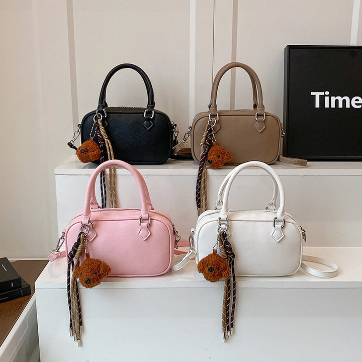 Damen elegante Handtasche mit abnehmbarem Anhänger Nord Taschen