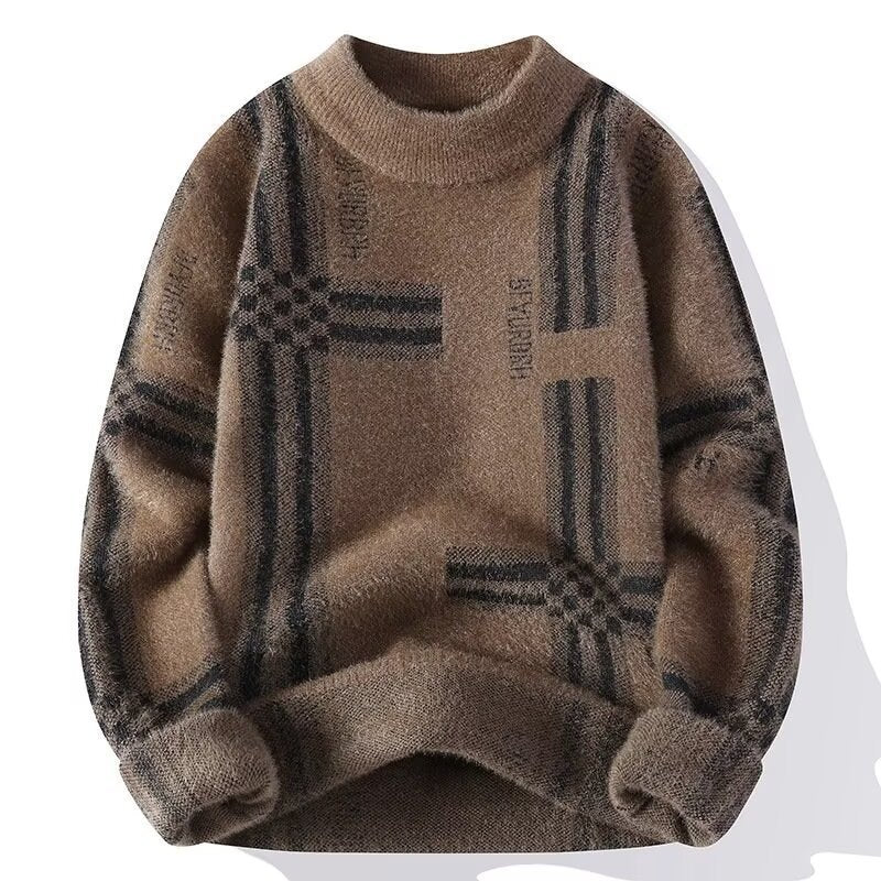 Damen Modischer Rollkragenpullover Nord Taschen