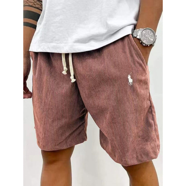 Herren Freizeithose aus weichem Baumwoll-Mix mit Gummizug R&B DMCA do not reactivate