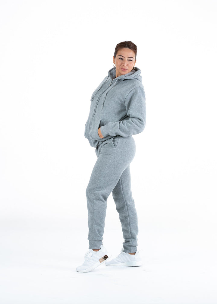 Damen Sportlicher Jogginganzug mit praktischer Kapuze Nord Taschen