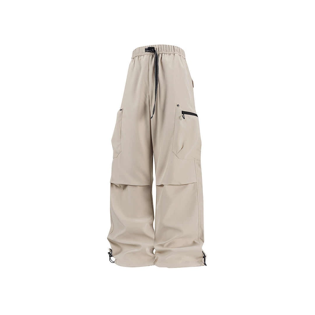 Damen Weite Technical-Cargo-Hose mit Tunnelzugbund, verstärkten Kniepartien und verstellbaren Beinabschlüssen Nord Taschen