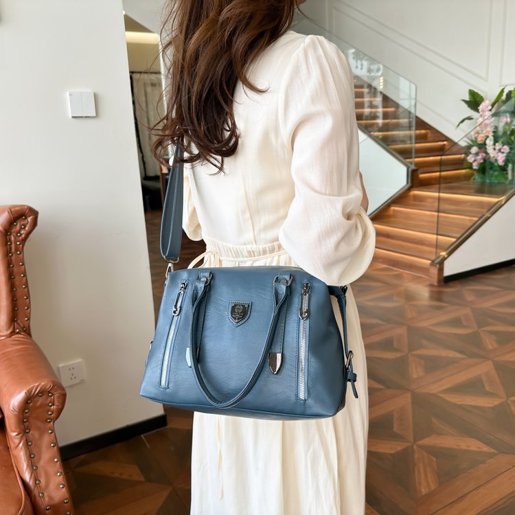 Damen elegante Handtasche mit multifunktionalen Fächern Nord Taschen