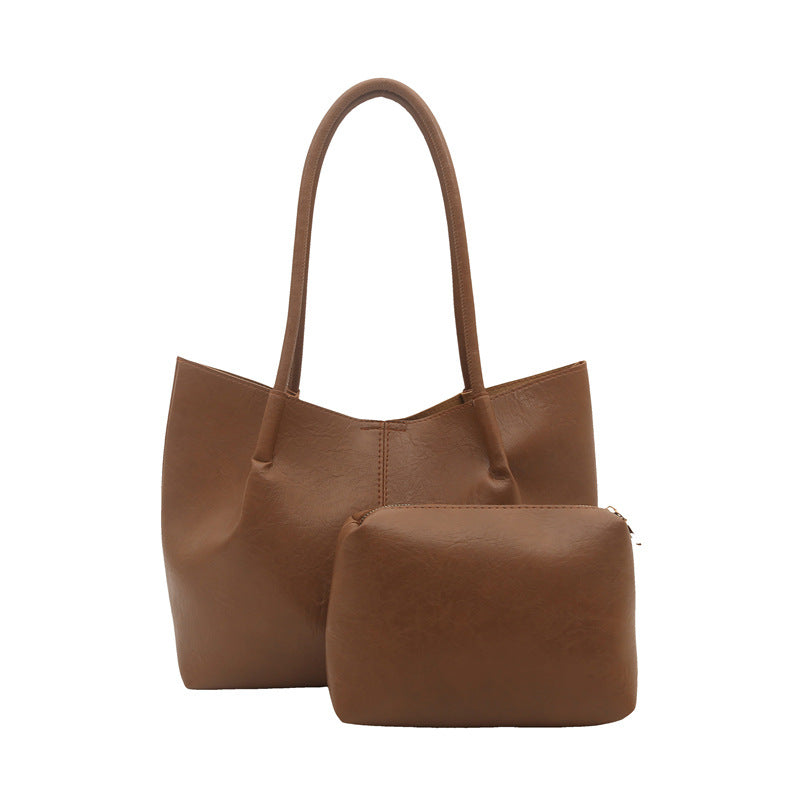 Damen elegante Tragetasche mit strukturierter Oberfläche Nord Taschen