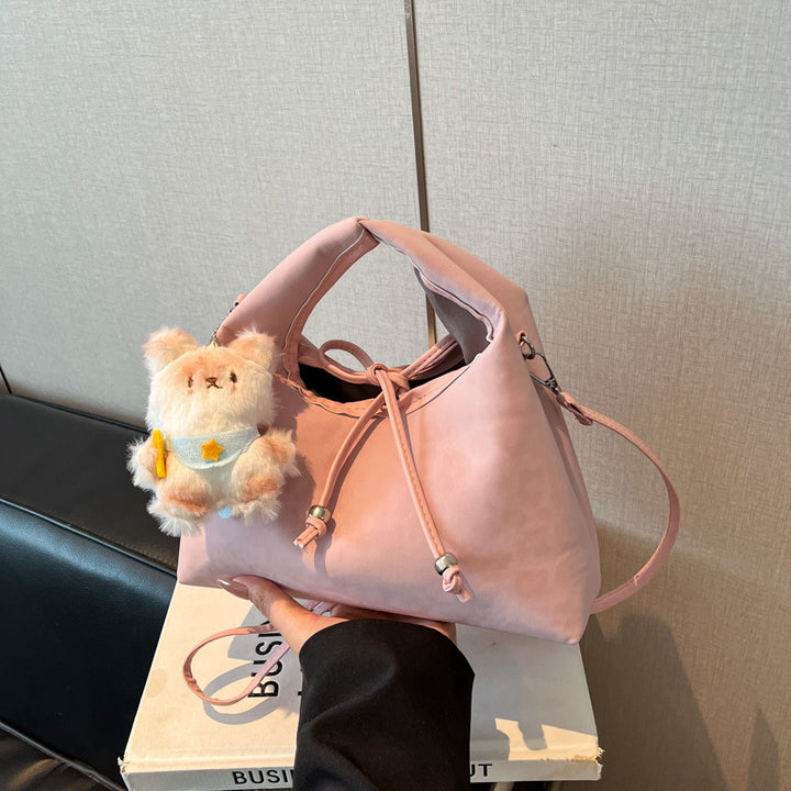 Damen Hobo-Tasche mit elegantem Leopardenmuster und praktischen Tragegriffen Nord Taschen