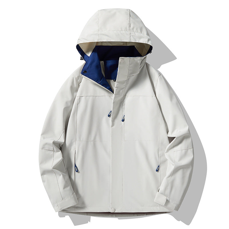 Herren Moderne Outdoorjacke Nord Taschen