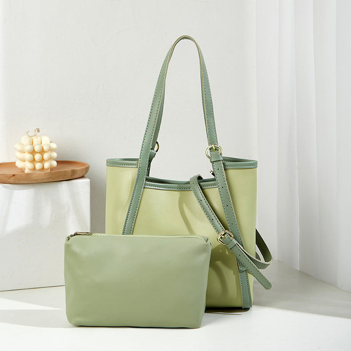 Damen Hobo-Tasche mit abnehmbarem Kosmetiktäschchen und modernem Design Nord Taschen