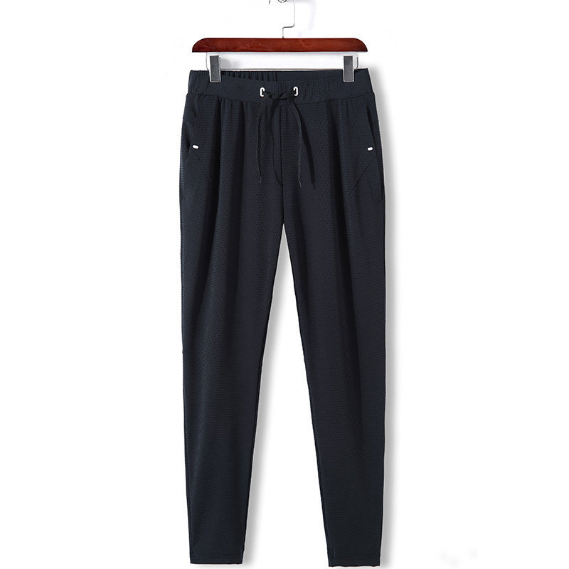 Damen Slim-Fit Jogginghose aus Strukturjersey mit Elastischem Komfortbund und Kordelzug Nord Taschen