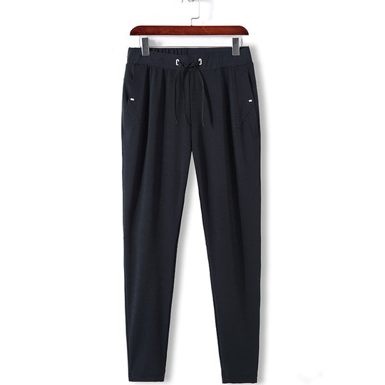 Damen Slim-Fit Jogginghose aus Strukturjersey mit Elastischem Komfortbund und Kordelzug Nord Taschen
