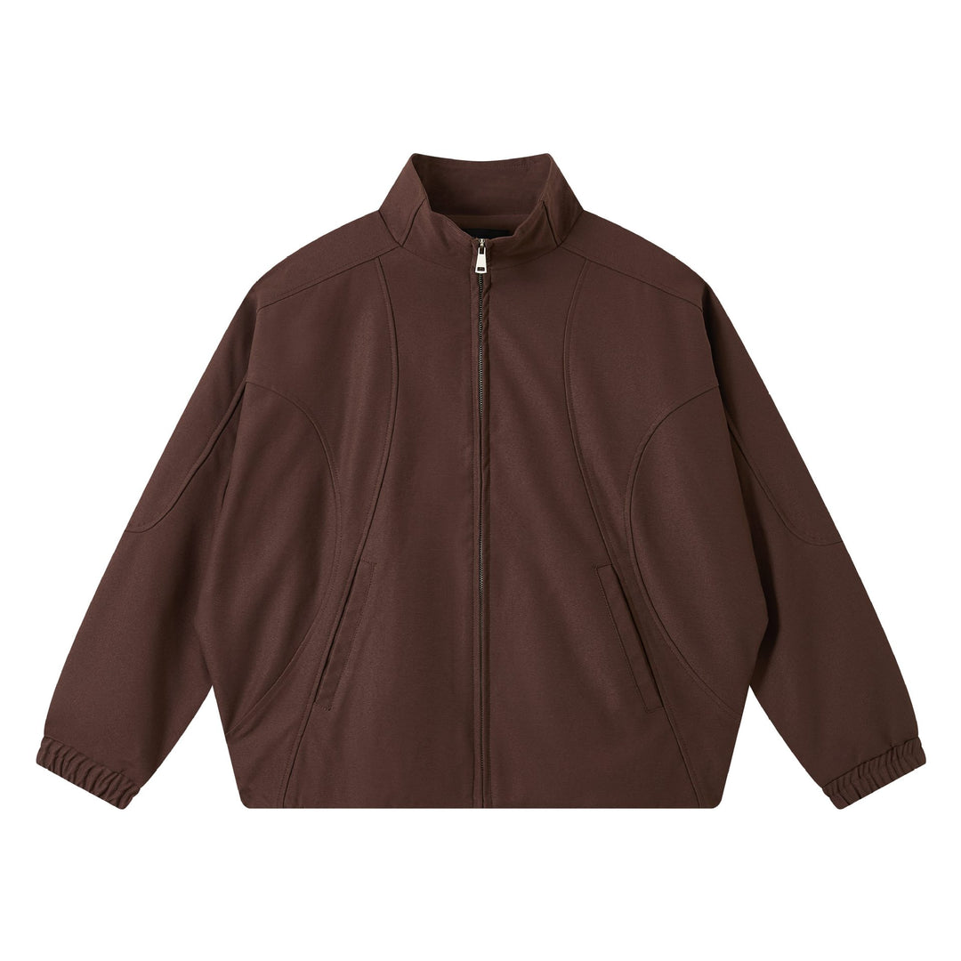 Unisex Kurz geschnittener Boxy‑Bomber mit ergonomischen Teilungsnähten und elastischen Bündchen Nord Taschen