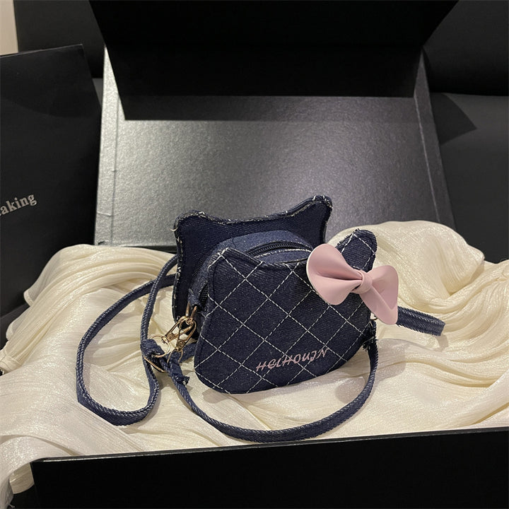 Damen Mini-Handtasche mit schickem Schleifenakzent Nord Taschen