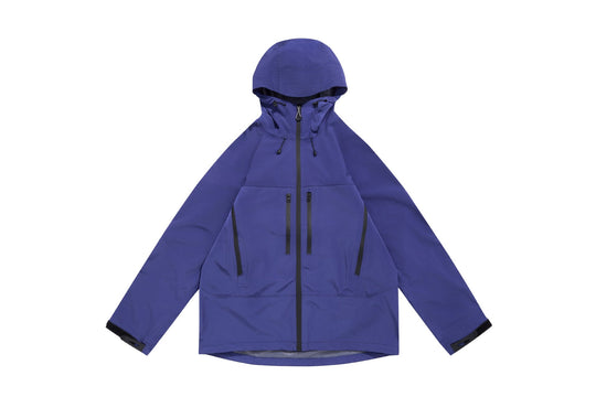 Unisex Technische Kapuzen-Outdoorjacke mit getapten Reißverschlüssen Nord Taschen